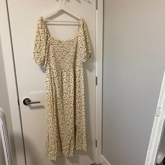 Reformation Meadow Dress - floral print - Extended Size - 2x - Picture 3 of 7